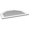 Ekena Millwork Octagonal Top Surface Mount PVC Gable Vent: Functional, w/ 3-1/2"W x 1"P Standard Frame, 40"W x 30"H GVPOT40X3001SF - alternate 4